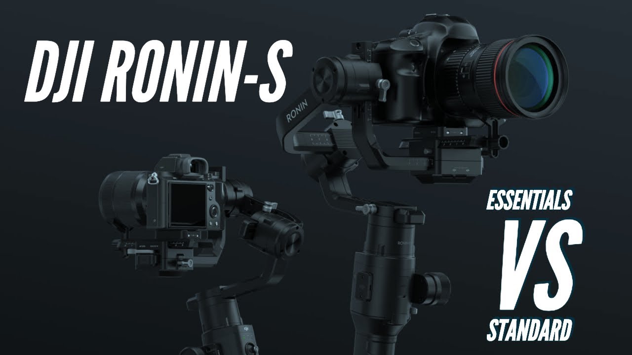 Gimbal cầm tay chống rung cho máy ảnh, máy quay chuyên dụng Ronin-S Standard Kit