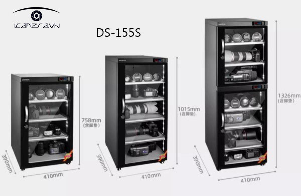 Tủ chống ẩm ANDBON DS-155S 155 lít
