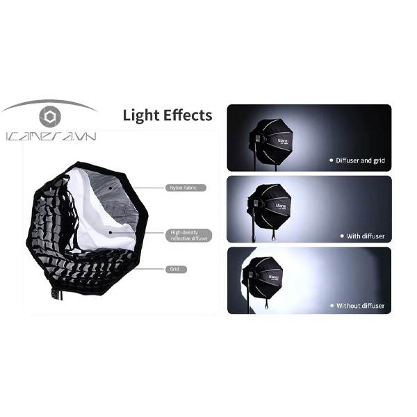 Softbox Ulanzi ngàm mini Bowen DS40/DS60