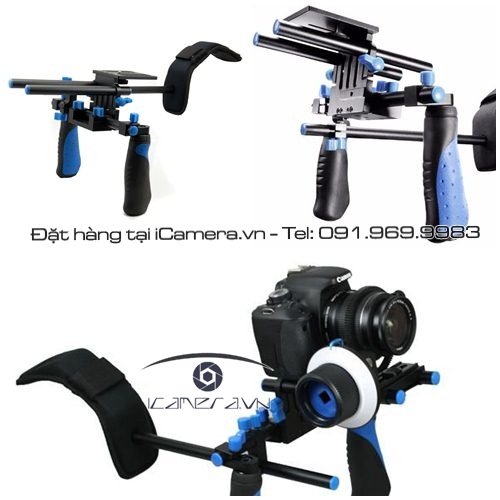 DSLR Shoulder Mount Rig đỡ vai hỗ trợ quay phim RL-02