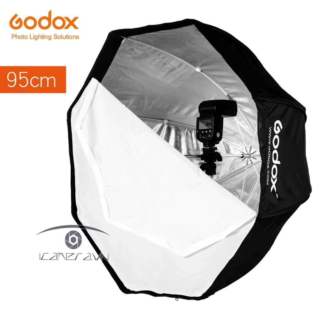 Dù tản sáng Softbox hình bát giác Godox đường kính 95cm