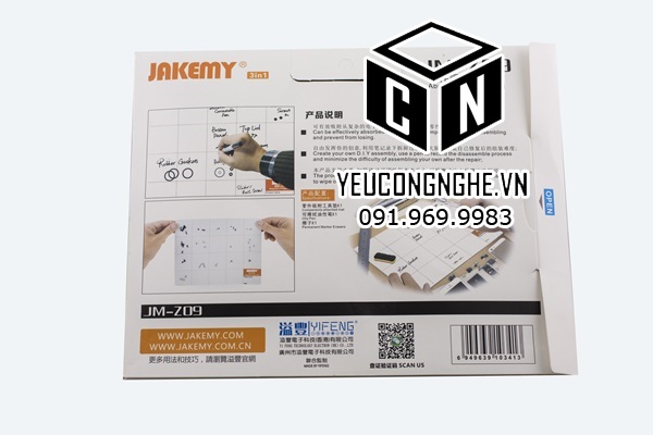 Bộ hút ốc vít nam châm JM-Z09