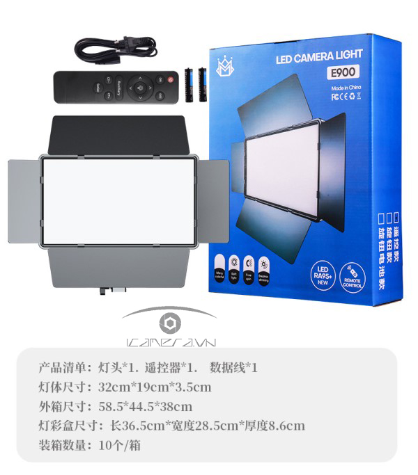 Đèn Led quay phim Camera Light E900