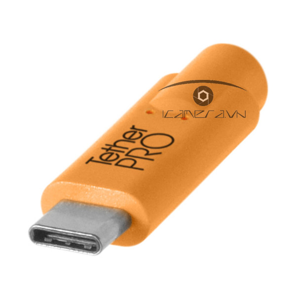 Dây Tether Tools - Cáp TetherPro USB 3.0 to USB C - Dài 4.6m- Màu Cam