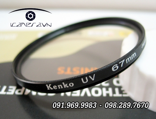Filter Kenko 67mm UV cản tia cực tím cho ống kính
