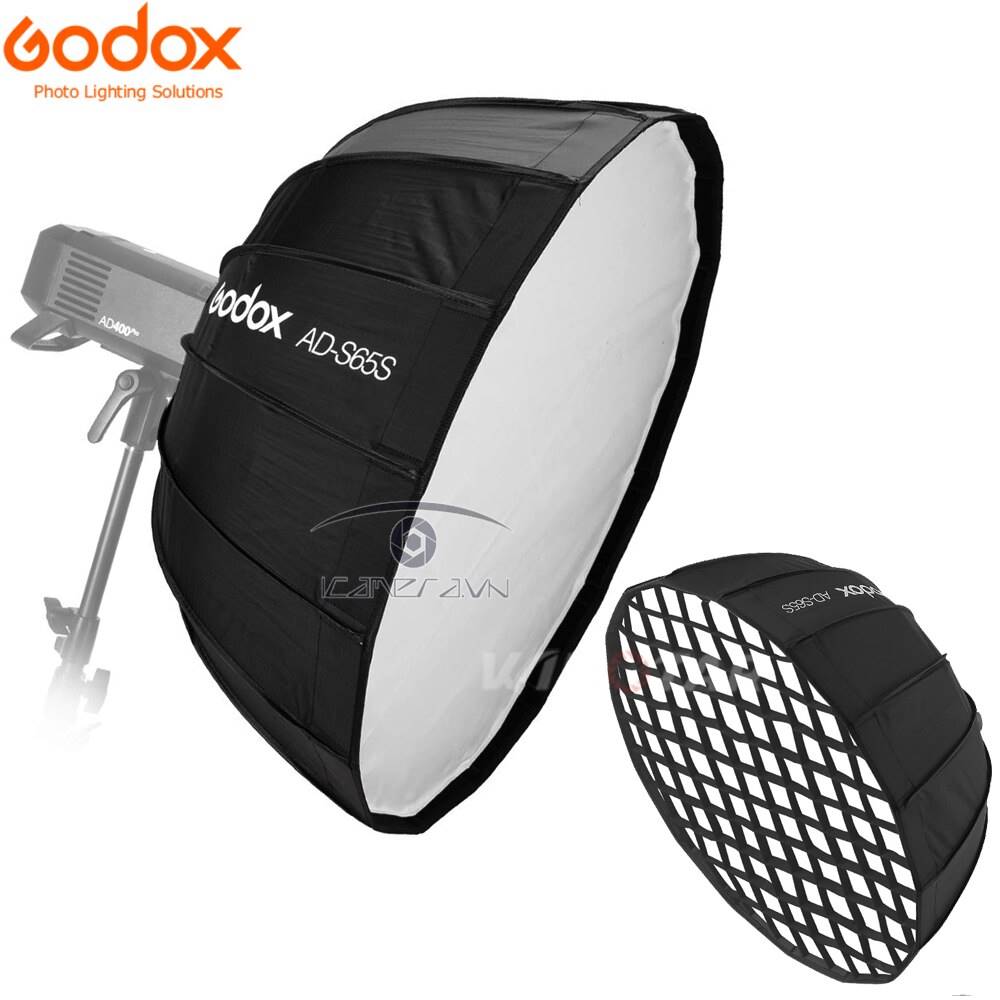 Softbox tản sáng Godox AD-S85S đường kính 85cm