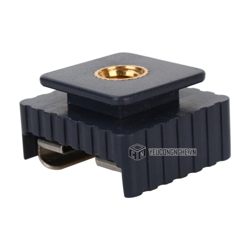 Gá đổi đế đèn Flash Hot shoe mount to ¼ inch adapter