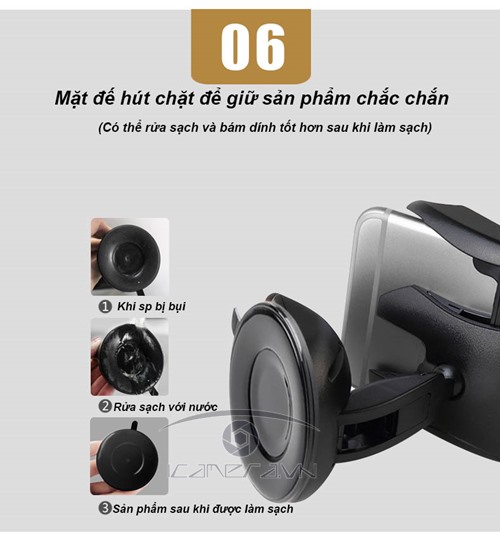 Giá đỡ điện thoại hình chuột máy tính cao cấp