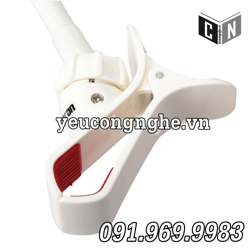 Giá đỡ điện thoại kẹp trên bàn, thành giường (thân sắt 70cm, chân phủ sơn)