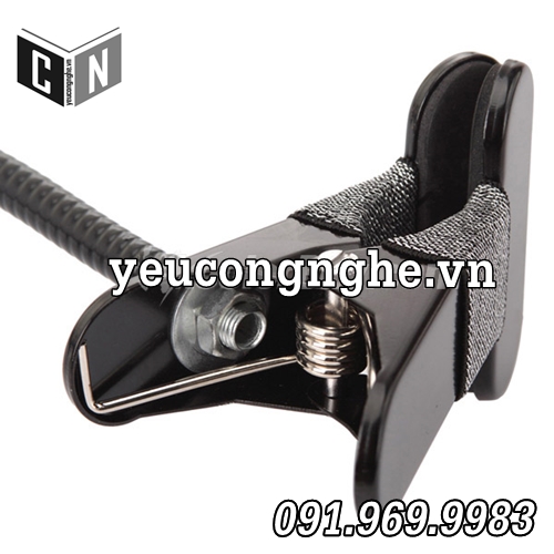 Giá đỡ điện thoại kẹp trên bàn, thành giường (thân sắt 70cm, chân phủ sơn)