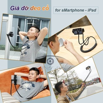 Giá đỡ điện thoại đeo cổ đa năng giá rẻ tại Hà nội