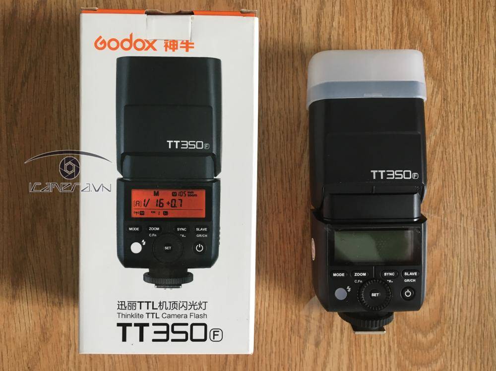 Đèn Flash Godox - TT350 hỗ trợ chụp hình cho các loại máy ảnh