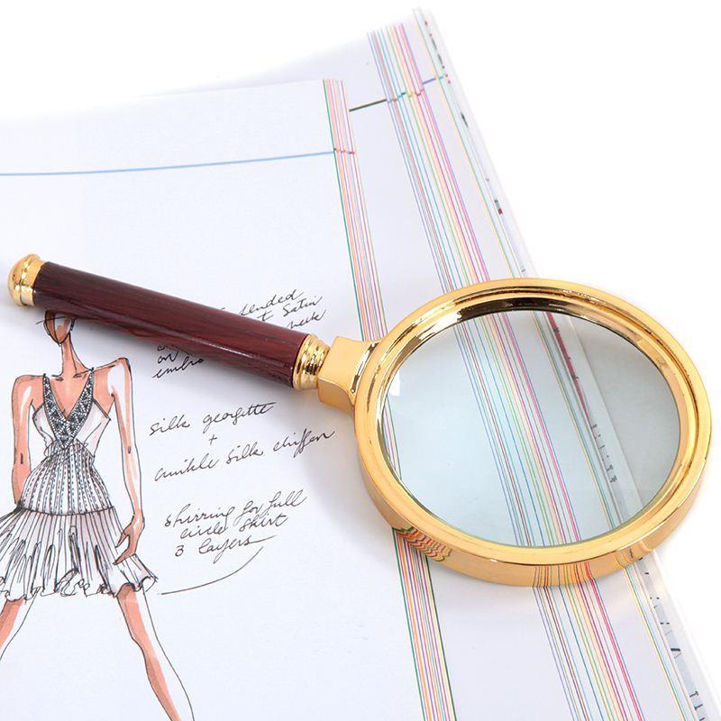 Kính lúp cầm tay mini 10x đường kính 60mm KL-106