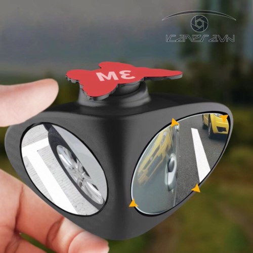 Gương cầu chiếu cạnh và lốp xe ô tô xoay 360 độ 3R-046 giá rẻ