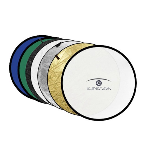 Hắt sáng 7 trong 1 đường kính 110cm reflector giá rẻ set up quay chụp