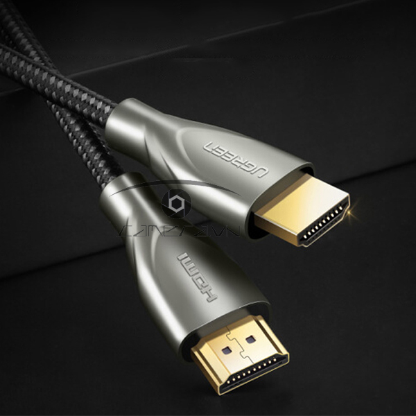 Cáp HDMI 2.0 4K Carbon Ugreen Mạ Vàng(60Hz) 50106/50107/50110