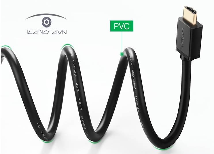 Dây cáp HDMI Ugreen 0.5m 30115