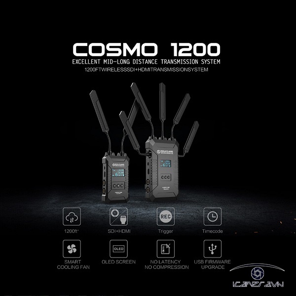 Hollyland – Cosmo 1200 Wireless HDMI/SDI Video Transmission System
