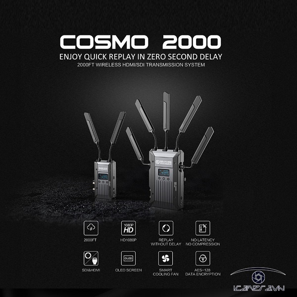 Hollyland Cosmo 2000 HDMI/SDI Wireless Video Transmission System