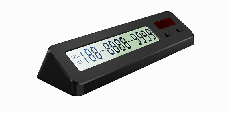 Thẻ số điện thoại trên xe hơi sử dụng năng lượng mặt trời T68