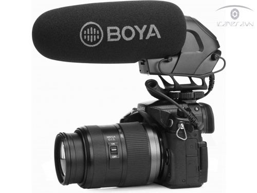 Mic Boya BY-BM3032 thu âm cho máy ảnh, máy quay phim chất lượng cao