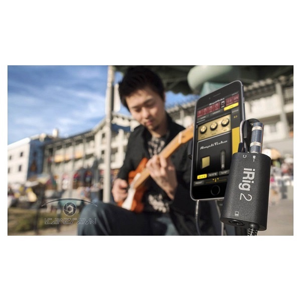 IK Multimedia IRig 2 Guitar Interface for IOS and Mac