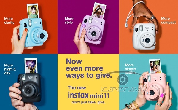 Máy chụp ảnh lấy ngay Fujifilm Instax Mini 11