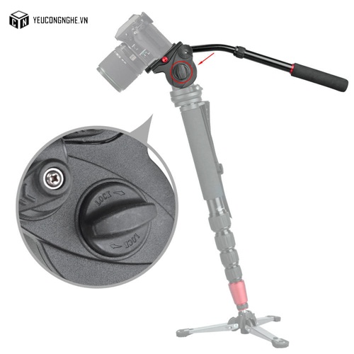 Panhead đầu củ dầu cho tripod máy ảnh máy quay professional JIeyang JY0506H