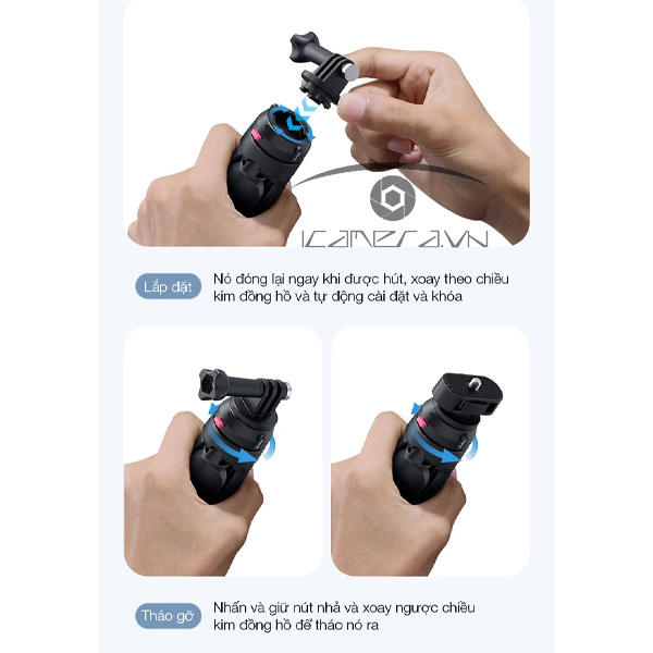 Chân tripod Ulanzi JJ01 Go Quick II
