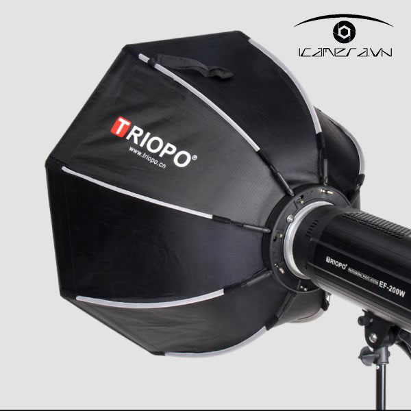 Softbox bát giác thao tác nhanh Triopo K290 ngàm Bowen