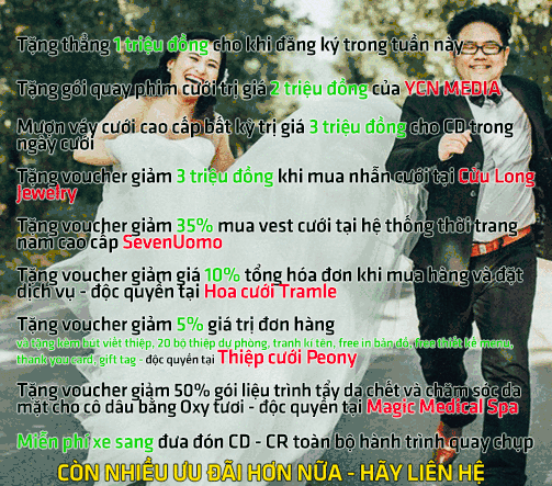 Studio chụp hình cưới đẹp