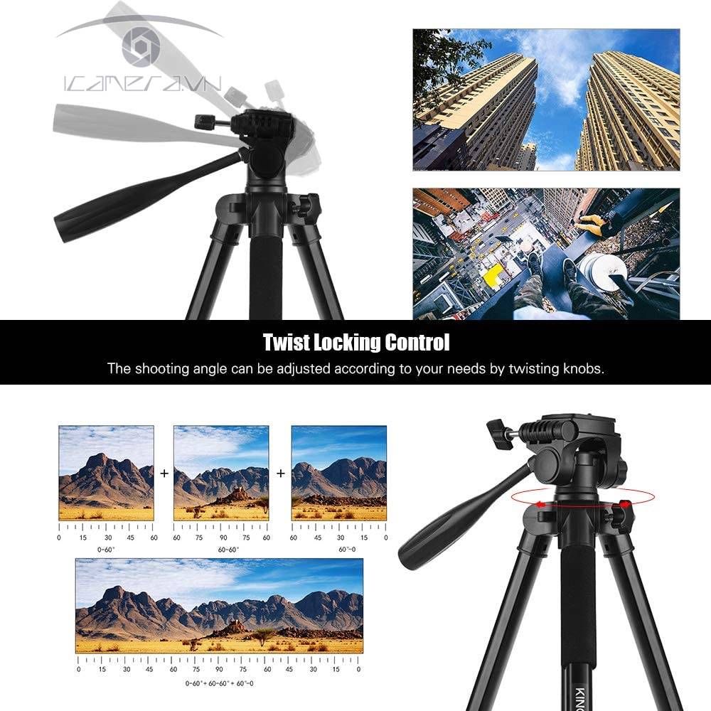 Chân máy ảnh Tripod Kingjoy VT-880