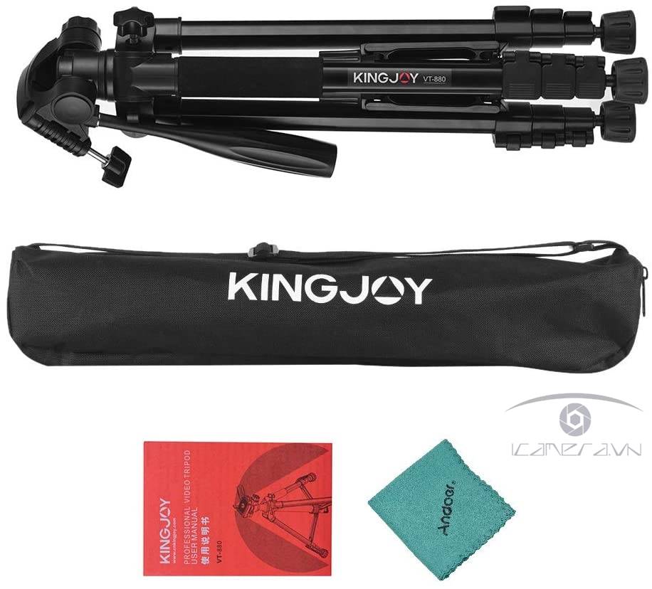 Chân máy ảnh Tripod Kingjoy VT-880