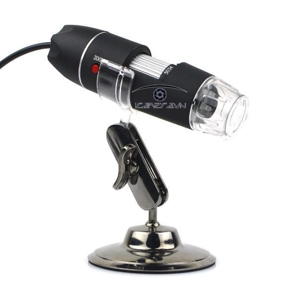 Kính hiển vi điện tử U500x USB Digital Microscope xem trên laptop, PC