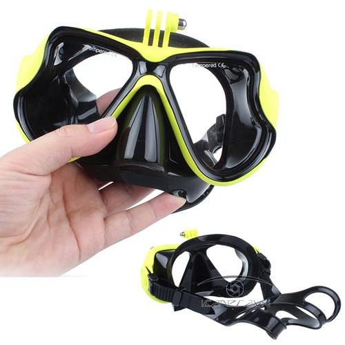 Kính lặn biển gắn Camera Gopro Hero cao cấp kèm hộp đựng GM-02
