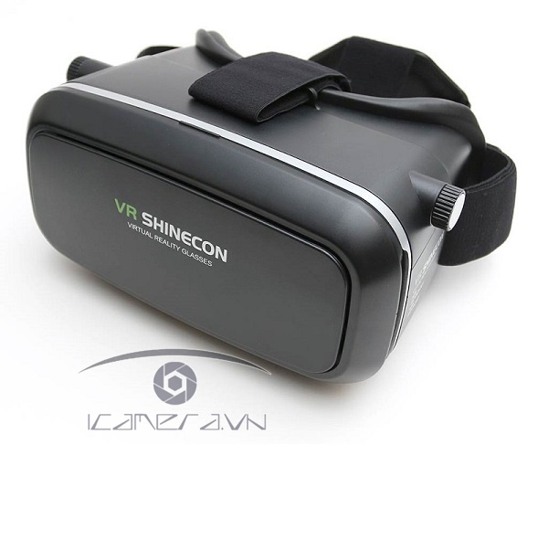 Kính thực tế ảo VR Shinecon chính hãng cho điện thoại di động màu đen