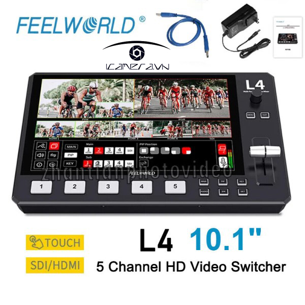 Bàn trộn Livestream FeelWorld LIVEPRO L4