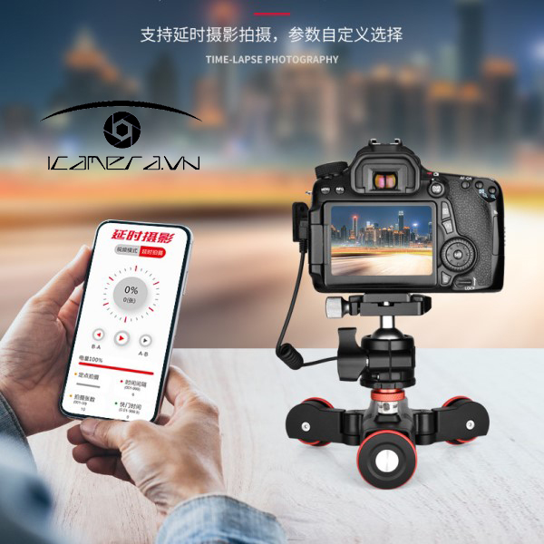 Dolly điện Yelangu L5G điều khiển bằng điện thoại thông minh