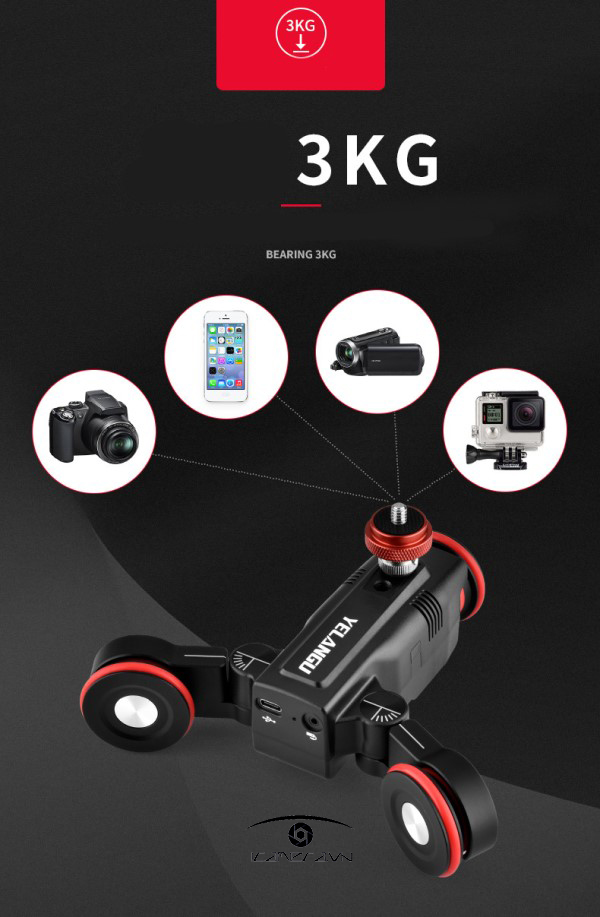 Dolly điện Yelangu L5G điều khiển bằng điện thoại thông minh