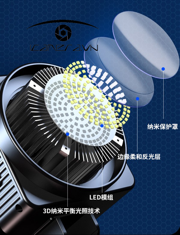 Đèn Led quay phim Pro Video Light M400
