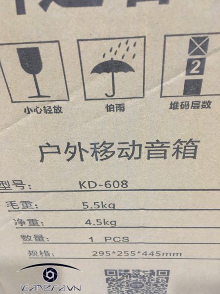 loa keo di dong vo go koda kd608 gia re ha noi