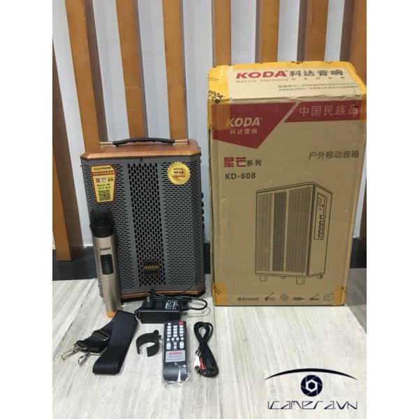 loa keo di dong vo go koda kd608 gia re ha noi