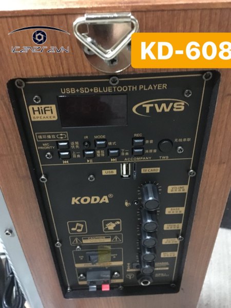 loa keo di dong vo go koda kd608 gia re ha noi