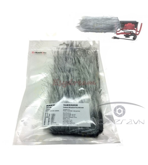 Lọc gió mic cho Rode VideoMic hãng Huanor HN-46