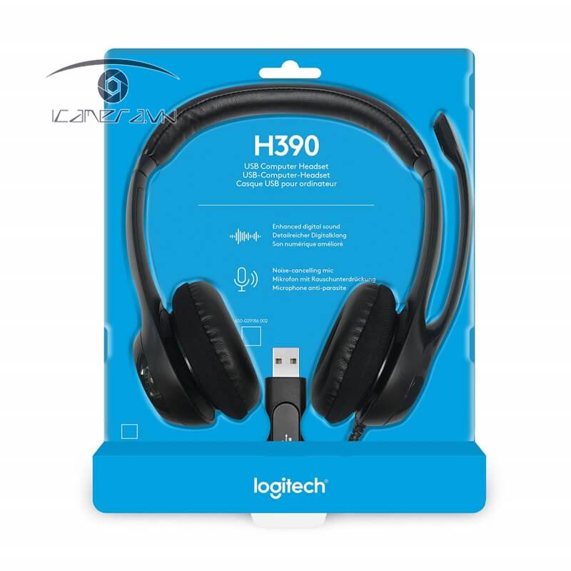 Tai nghe máy tính cổng USB Logitech H390