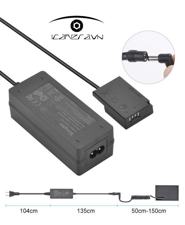 Bộ trợ nguồn Pin ảo cho máy ảnh Kingma LP-E17