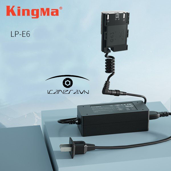 Bộ trợ nguồn Pin ảo cho máy ảnh Kingma LP-E6