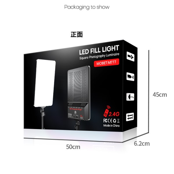 Đèn Led quay phim Pro Video Light M777