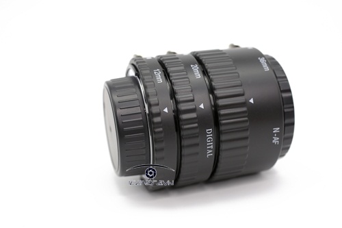 Macro Extension Tube 3 khớp hỗ trợ chụp ảnh Macro cho máy ảnh SLR và DSLR
