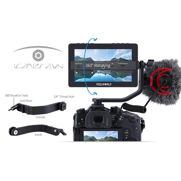 FEELWORLD F5 PRO V2 MÀN HÌNH CẢM ỨNG 5.5 INCH